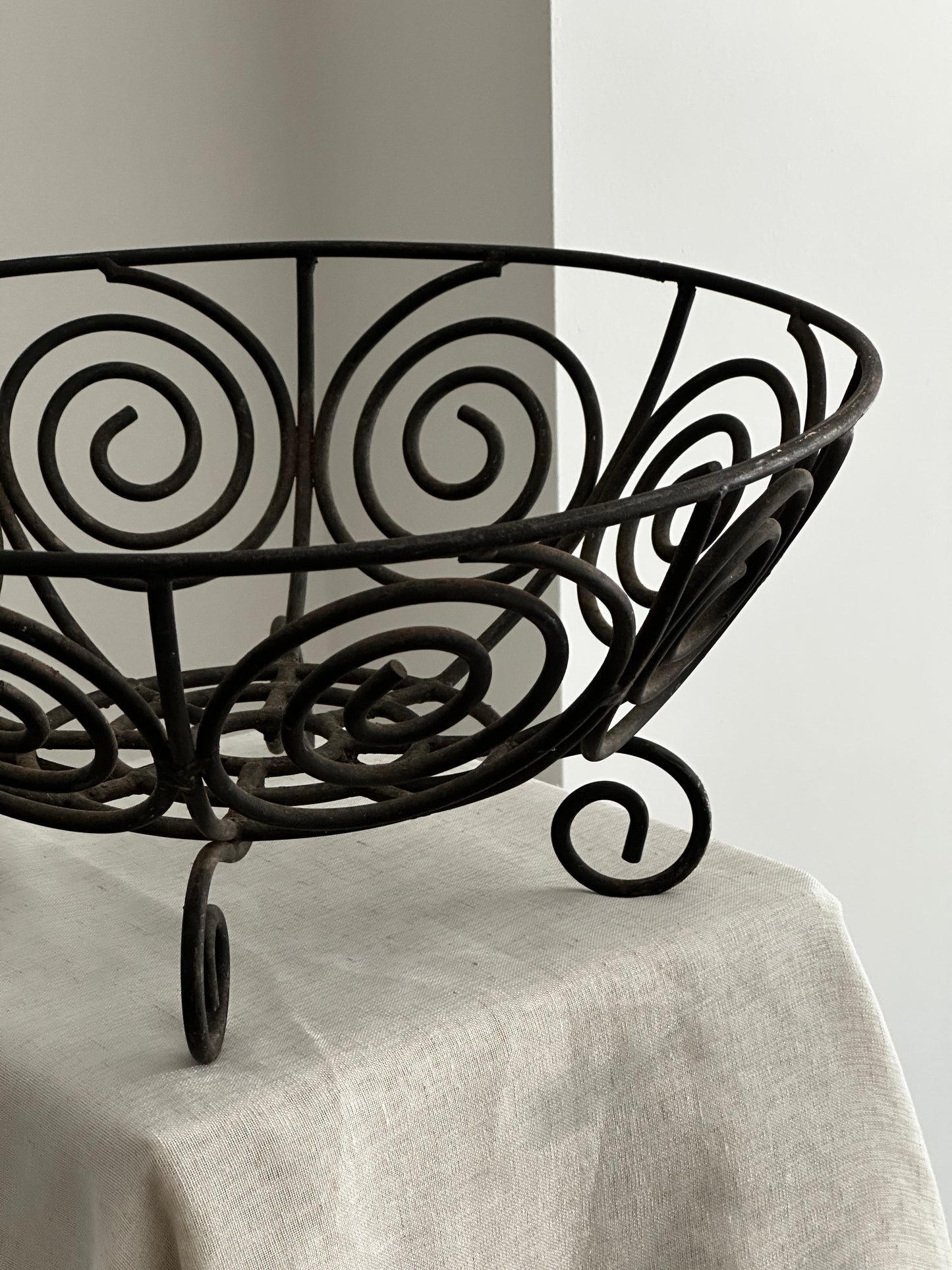 Iron Spiral Bowl