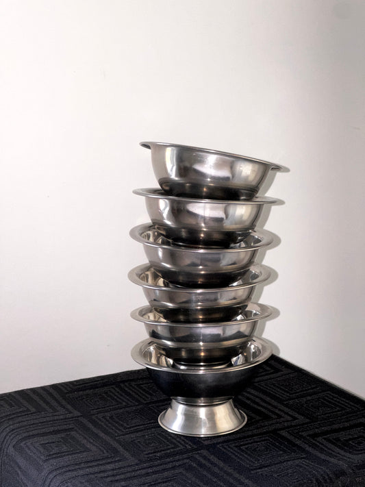 Stainless Steel Ice Cream Cups (set of 8)