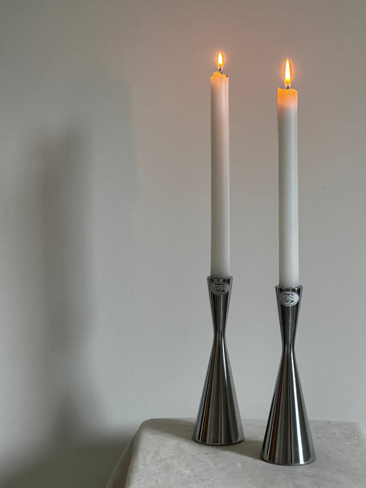 Vintage IKEA Steel Candle holders - By Erika Pekkari Gota