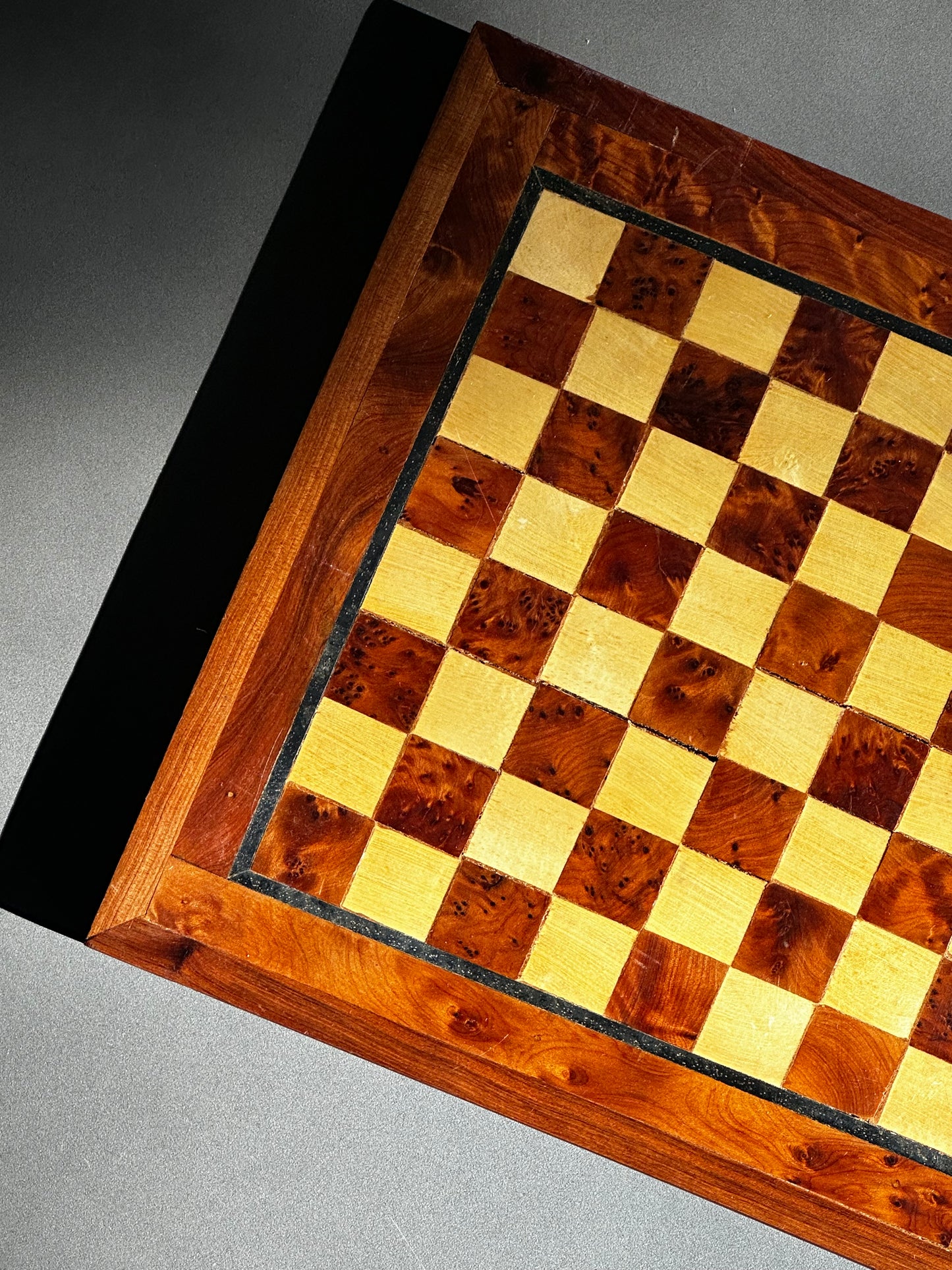 Chessboard Wooden Tray