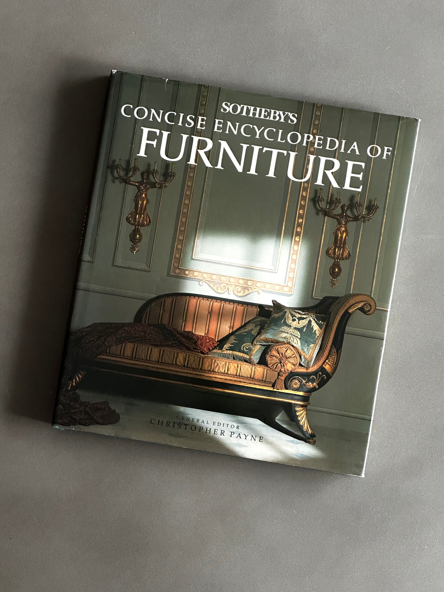 Sotheby’s Concise encyclopedia of Furniture book, 1989