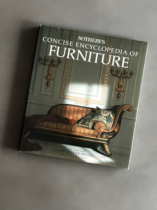 Sotheby’s Concise encyclopedia of Furniture book, 1989