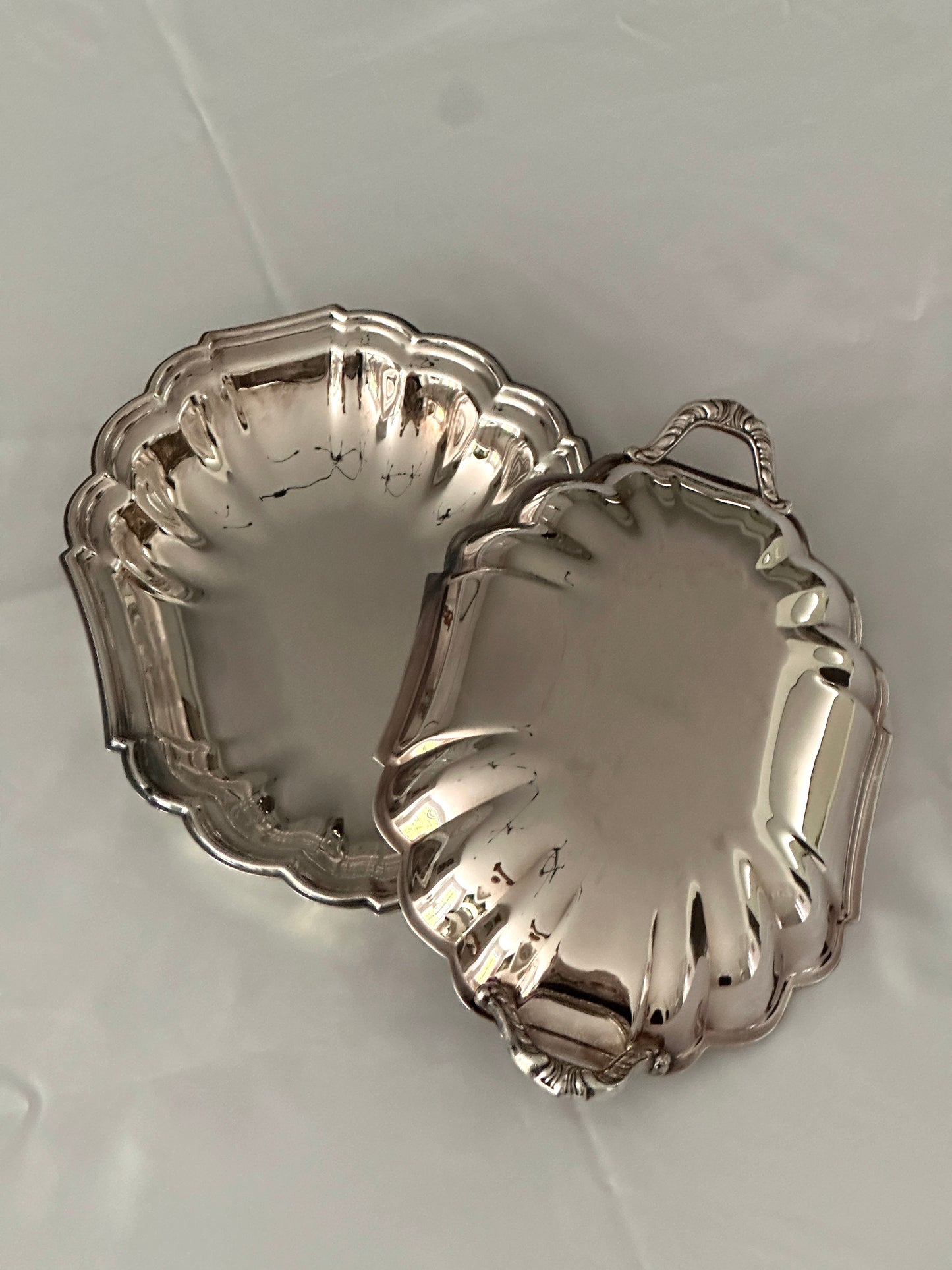 Silver Plate Dish with Lid