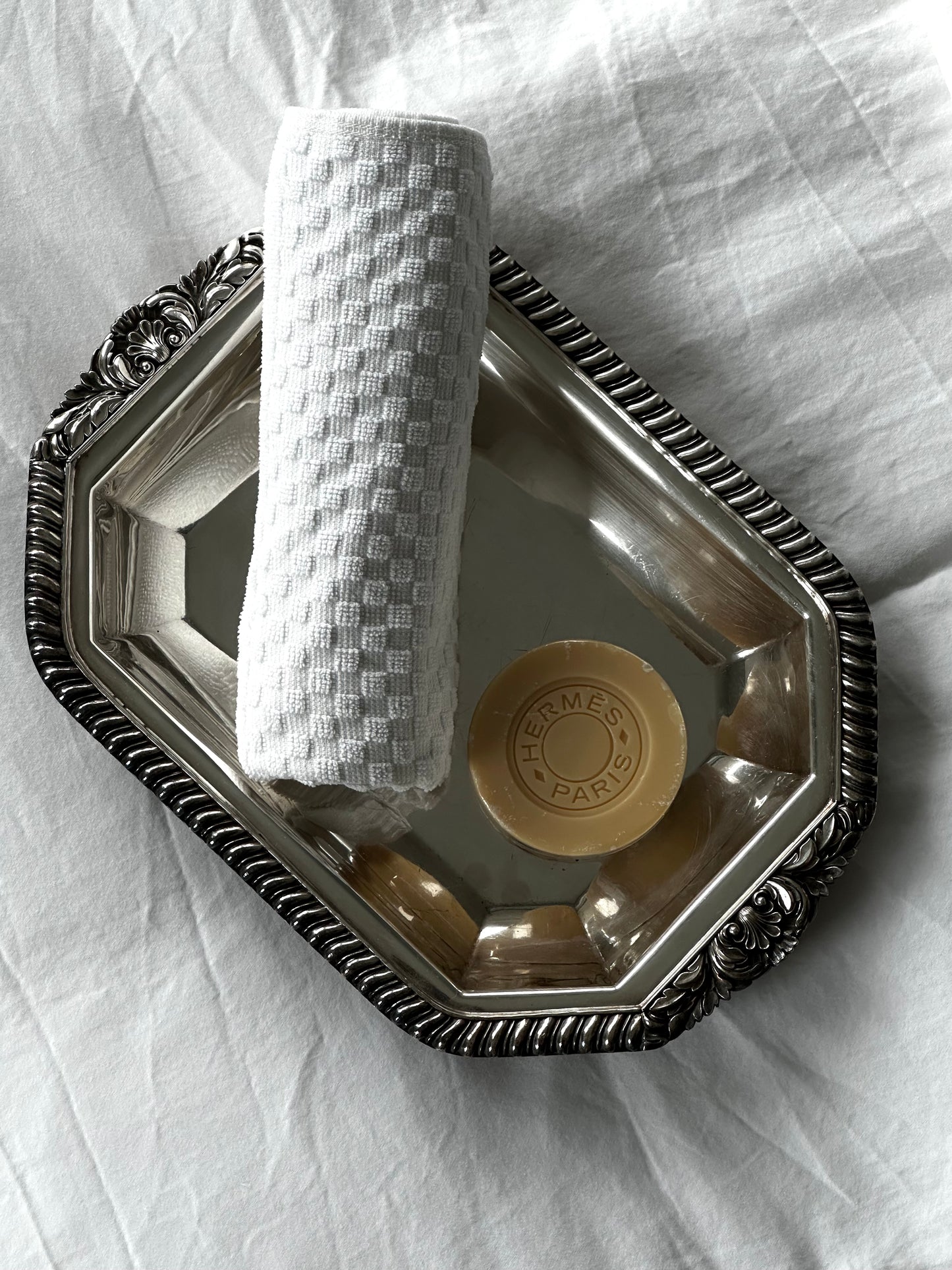 English Silver Plated Tray