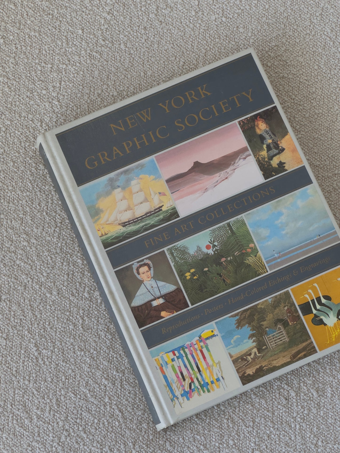 New York Graphic Society Fine Arts Collections Book, 1988