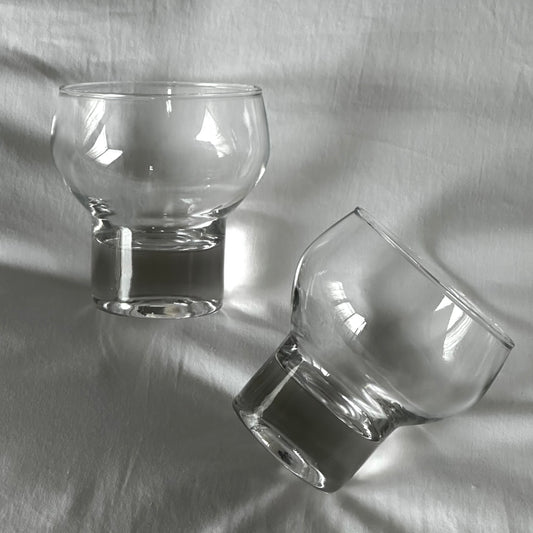 Thick stem glass (set of 4)