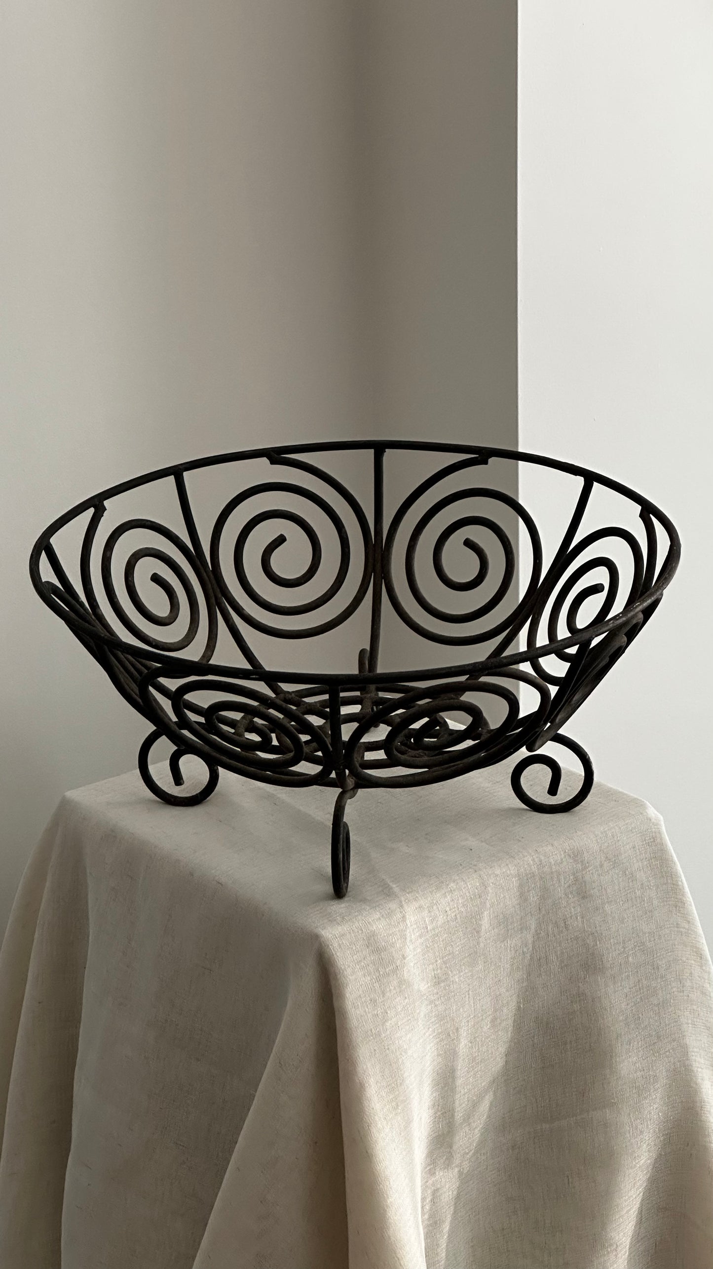 Iron Spiral Bowl