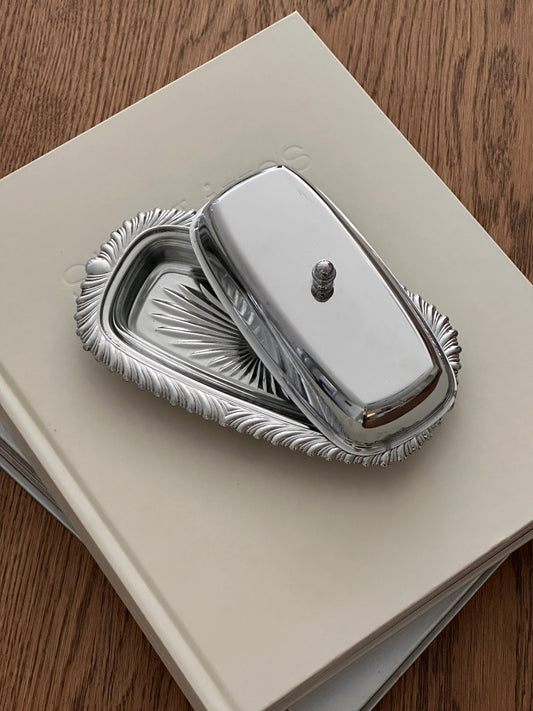 Chrome Butter Dish