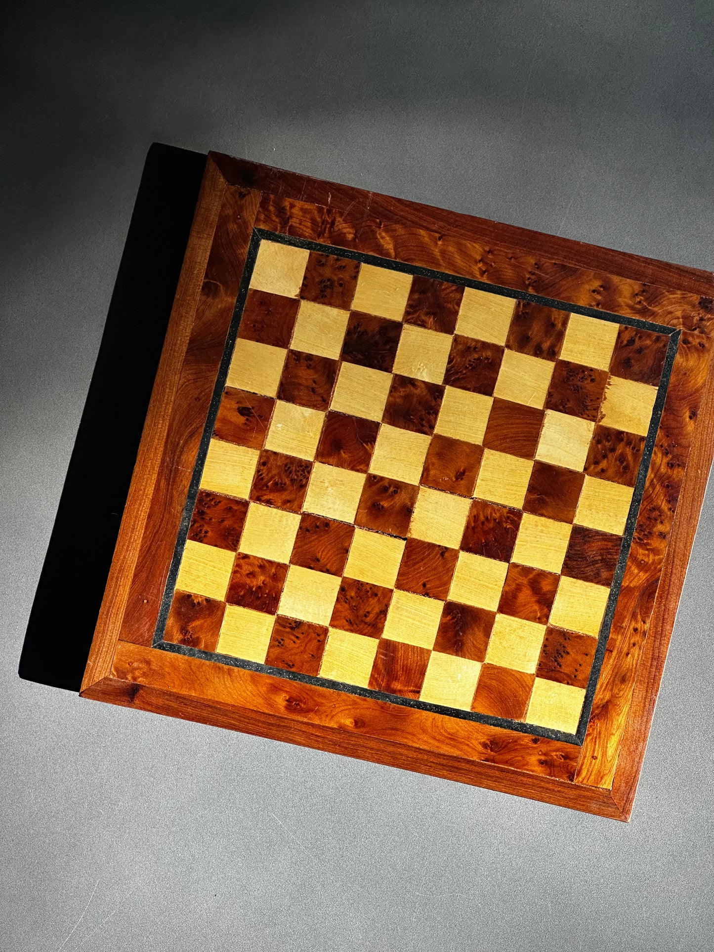 Chessboard Wooden Tray