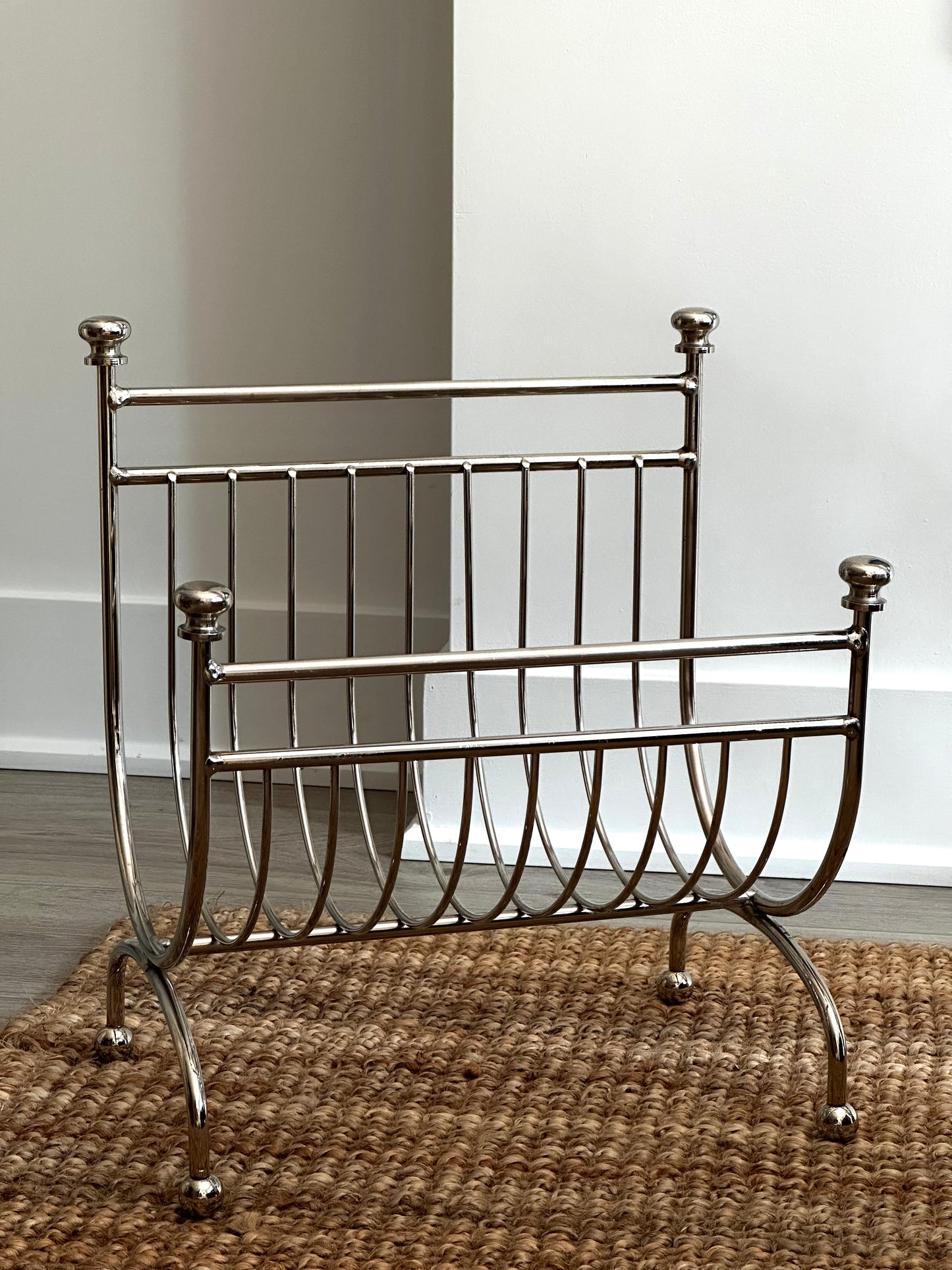 Vintage Art Deco Magazine Rack