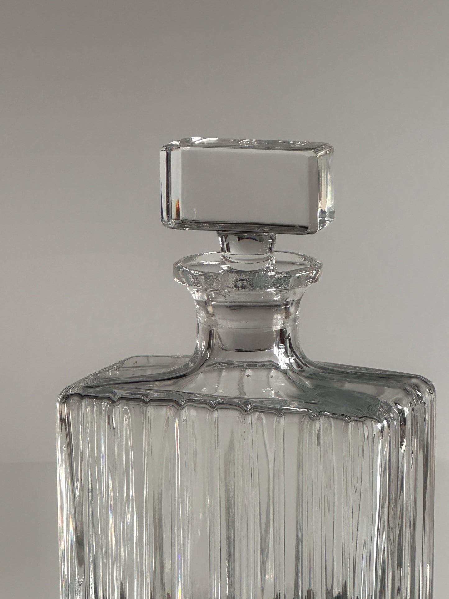 Vintage Crystal Decanter