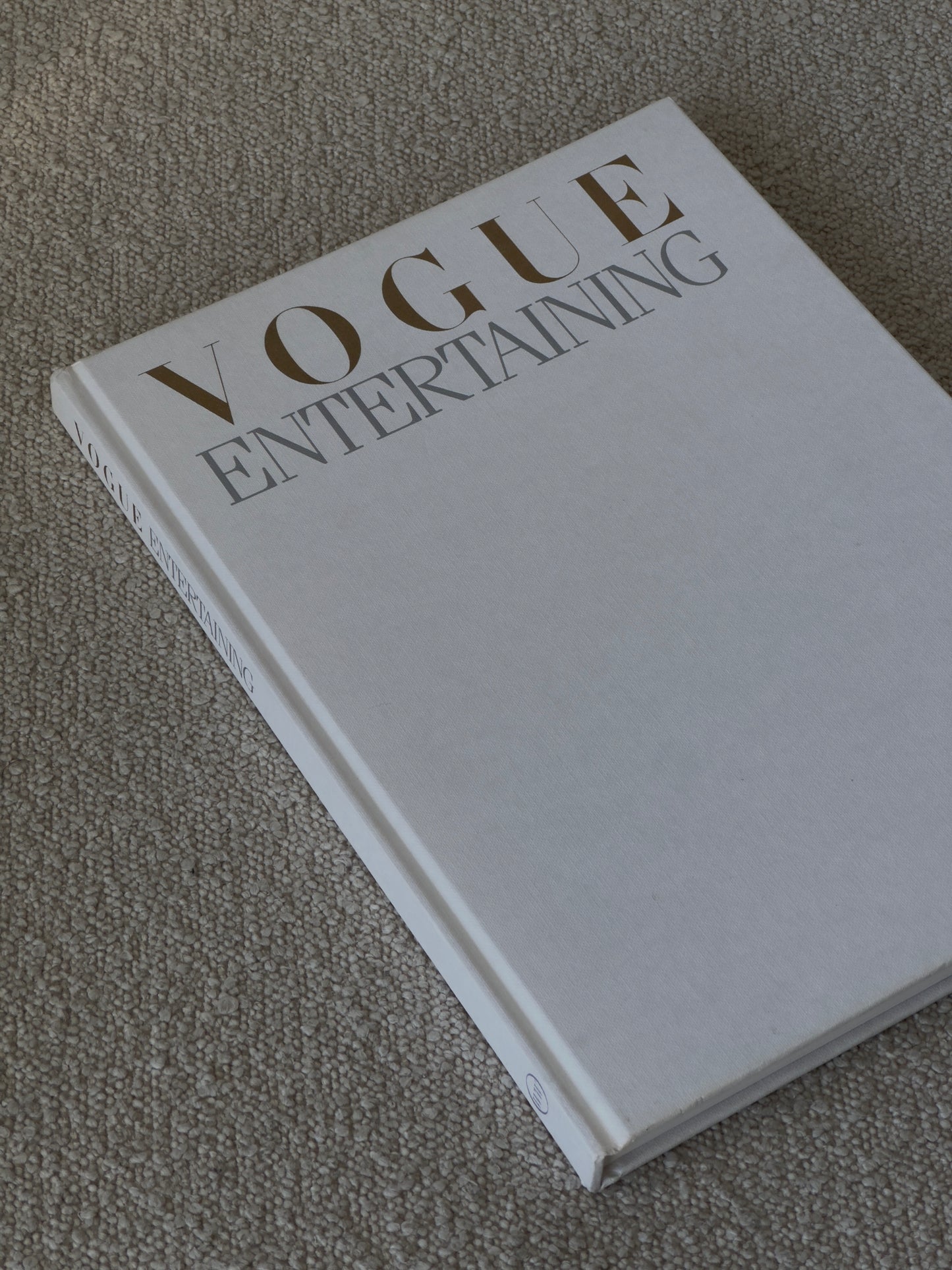 Vogue Entertaining Hardcover Book, 1986