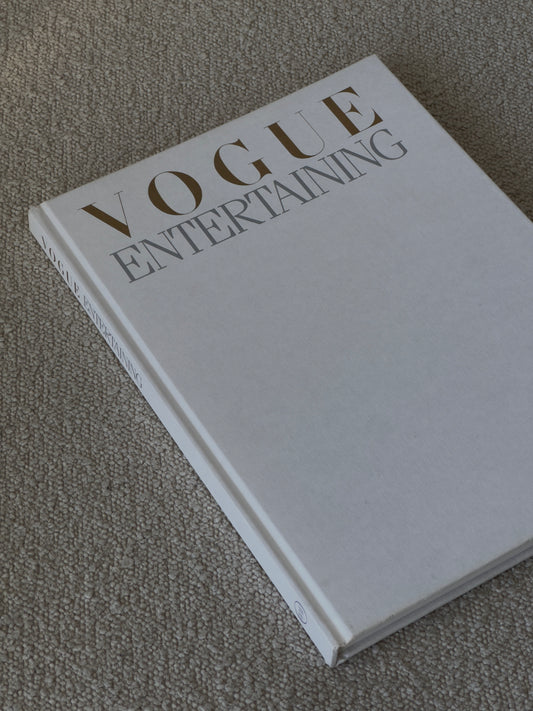 Vogue Entertaining Hardcover Book, 1986