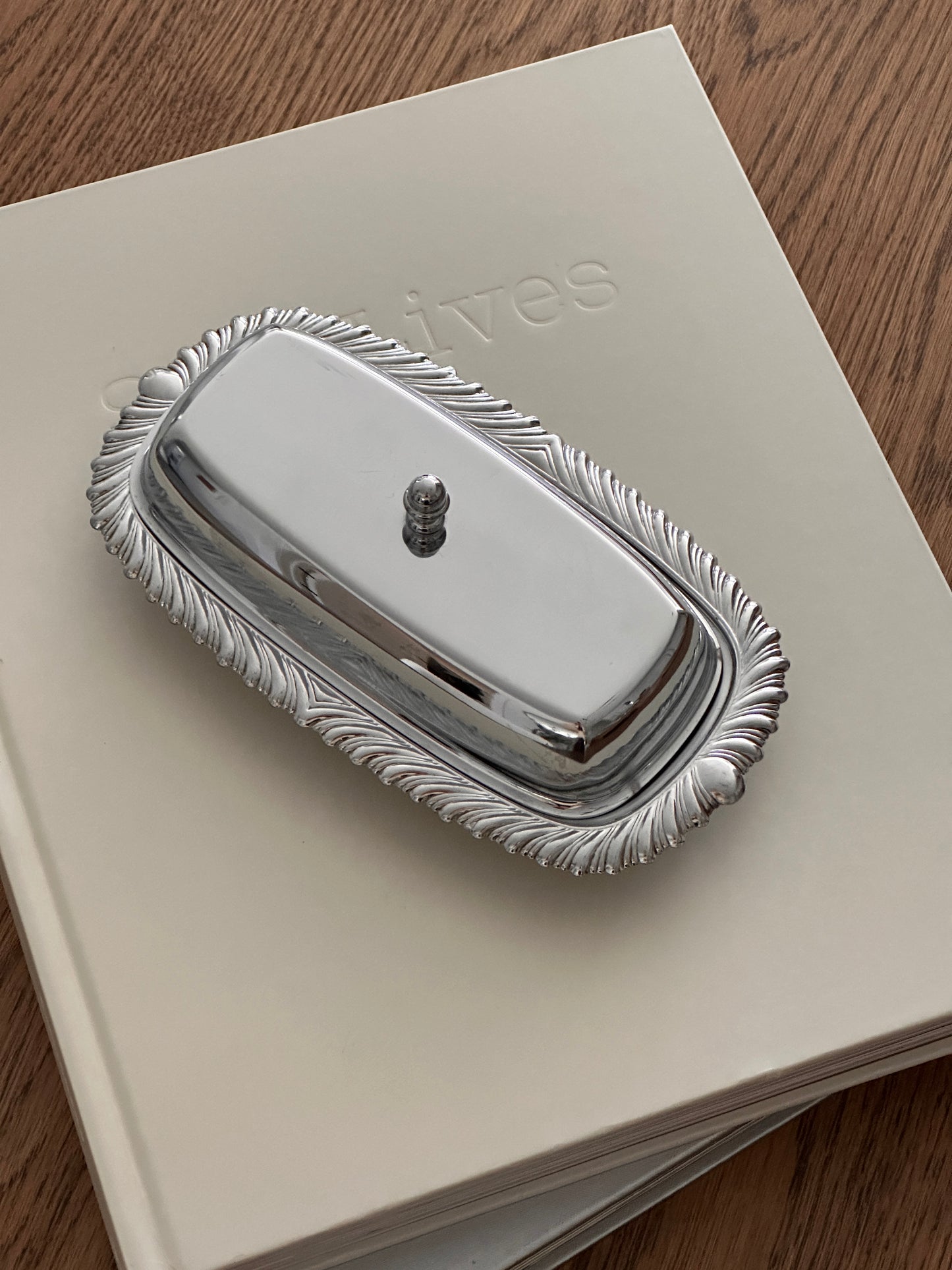 Chrome Butter Dish