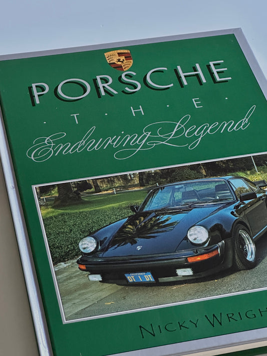 Porsche The Enduring Legend By Nicky Wright, 1989 Hardcover Book