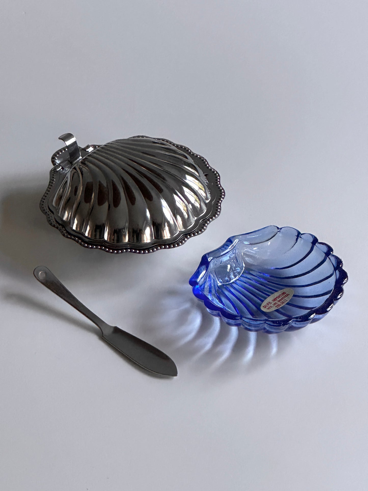 Shell Shaped Butter Dish