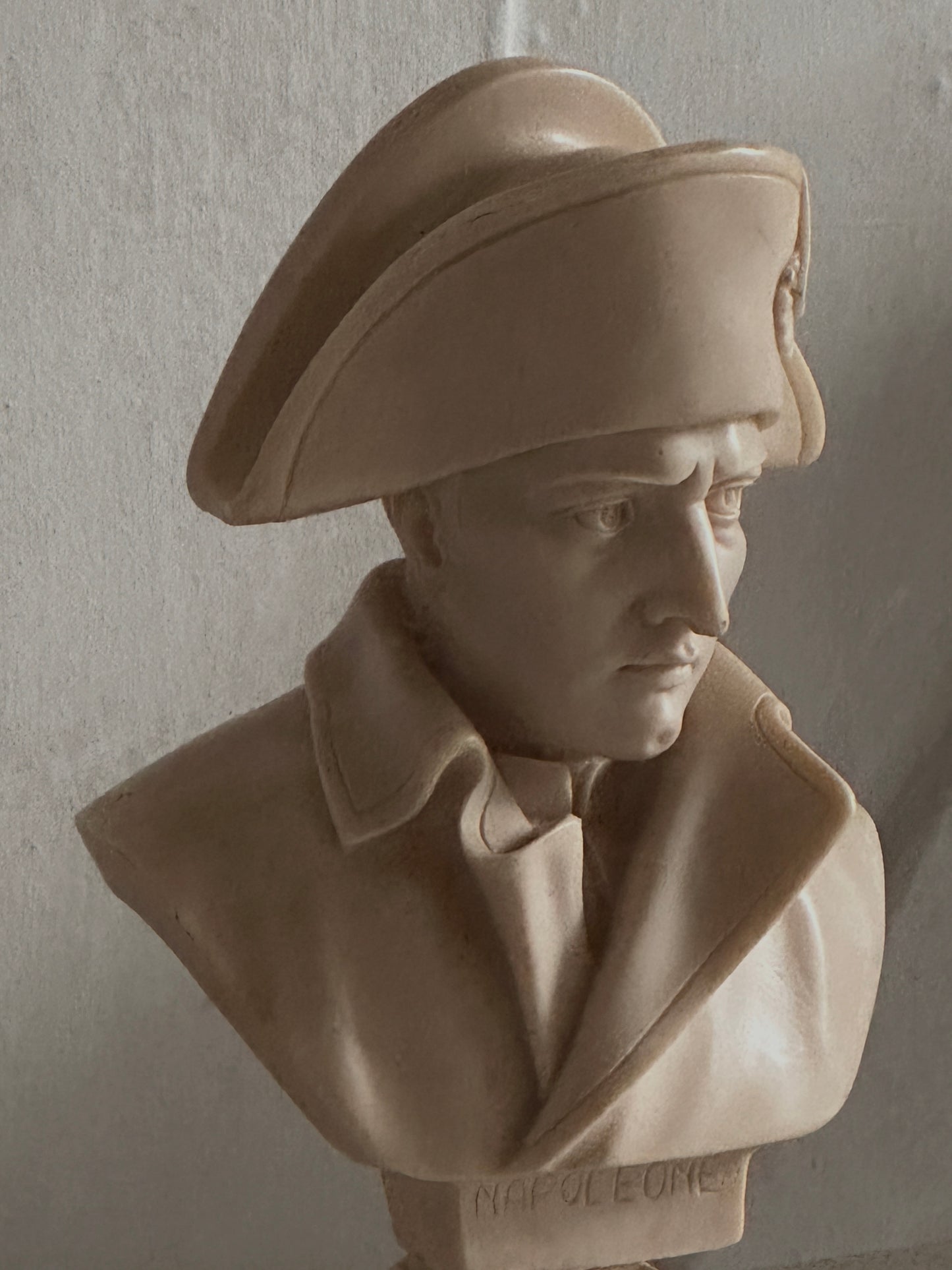 Napoleon Marble Sculpture 1970s