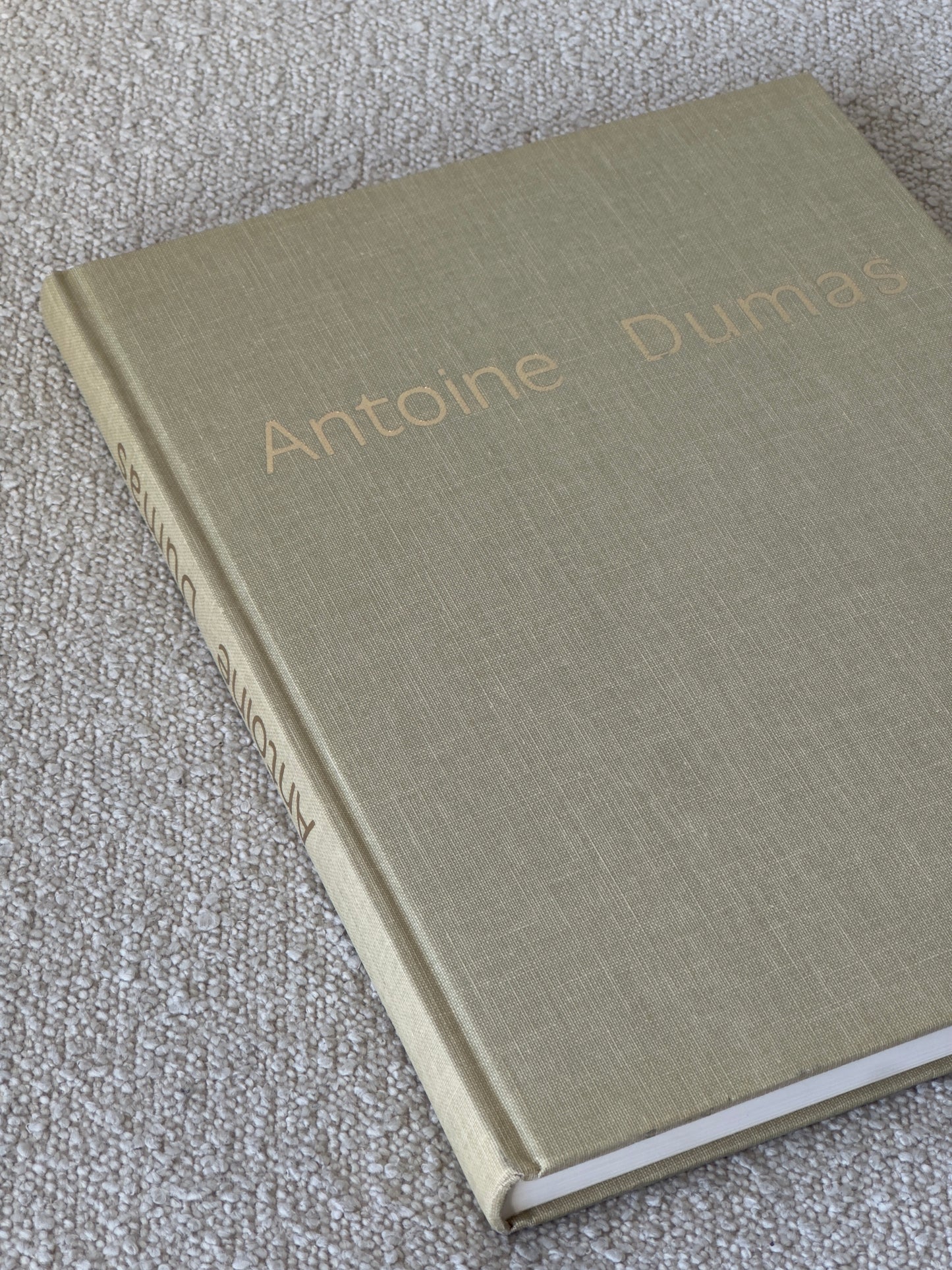 Antoine Dumas Book, 1983