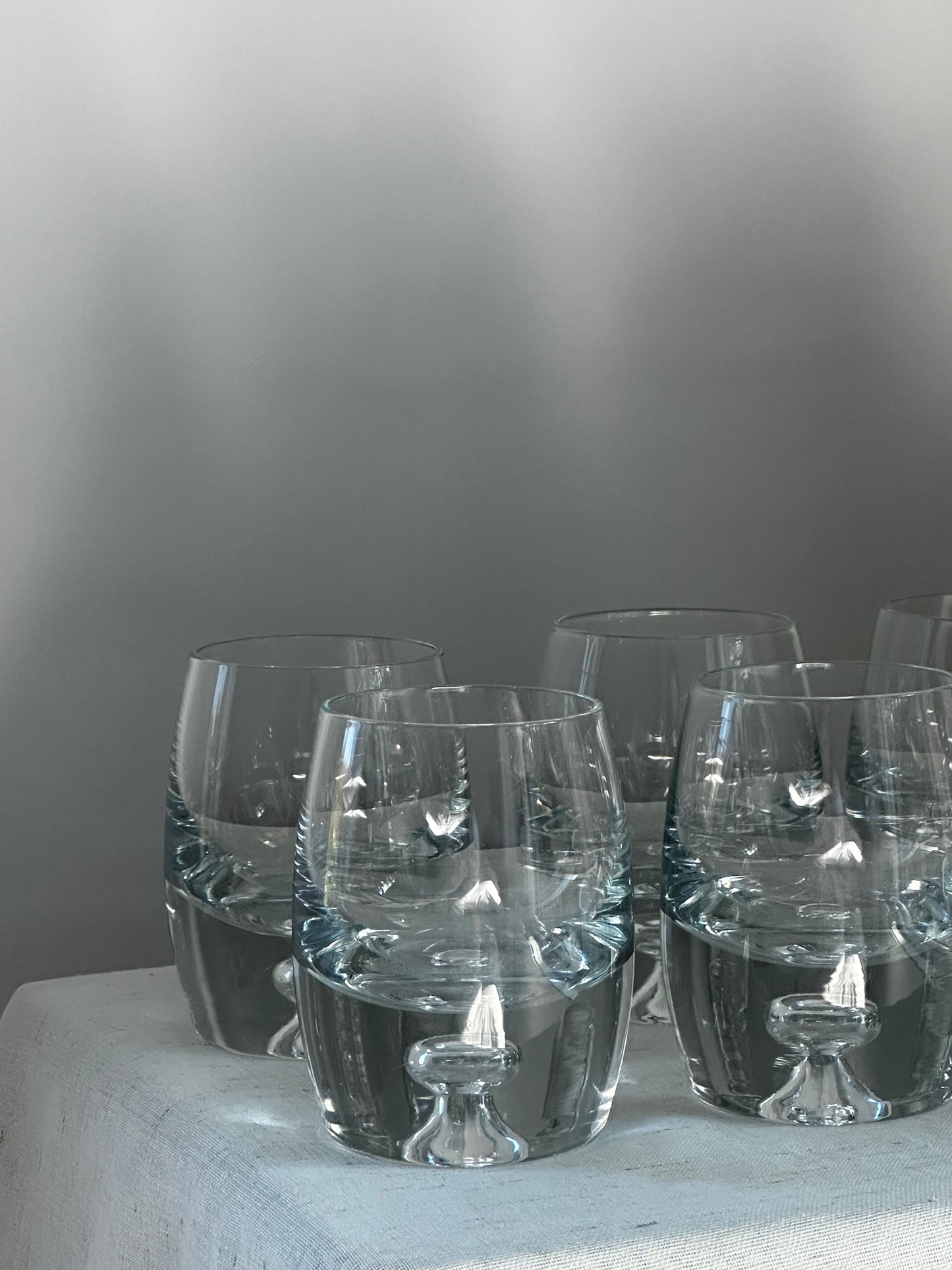 Whiskey crystal glasses (set of 6)