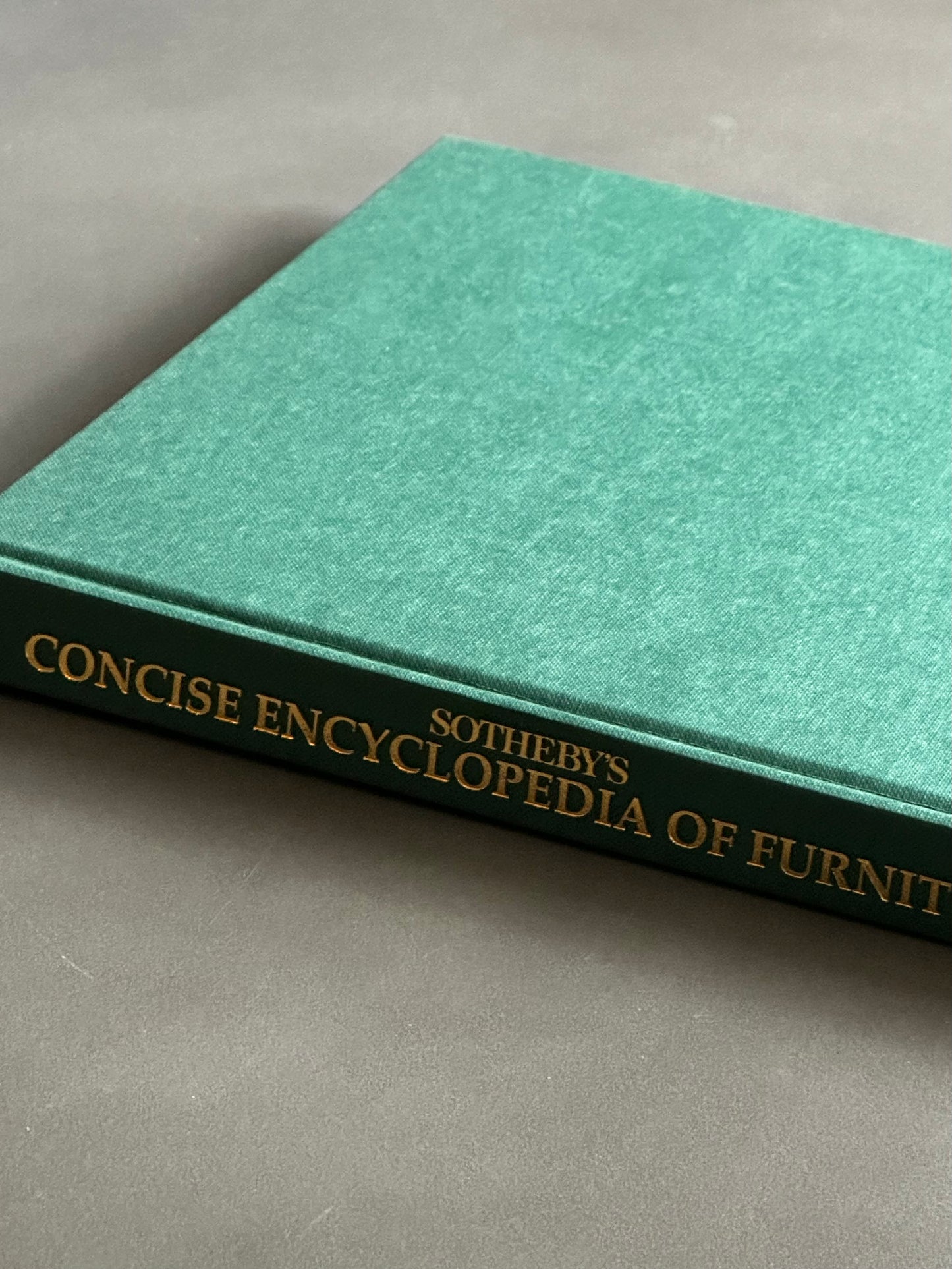 Sotheby’s Concise encyclopedia of Furniture book, 1989