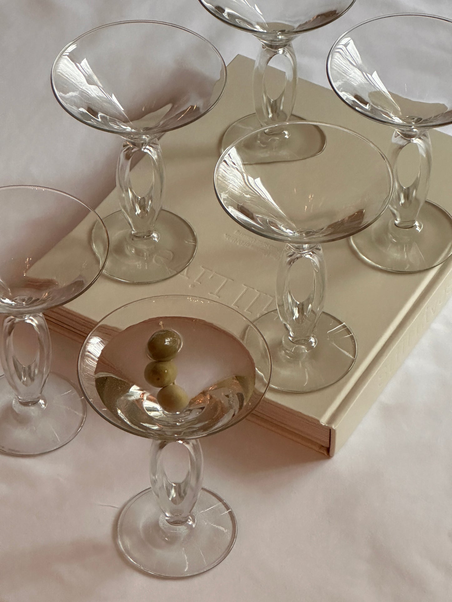 Omega Martini Glasses (Set of 6)