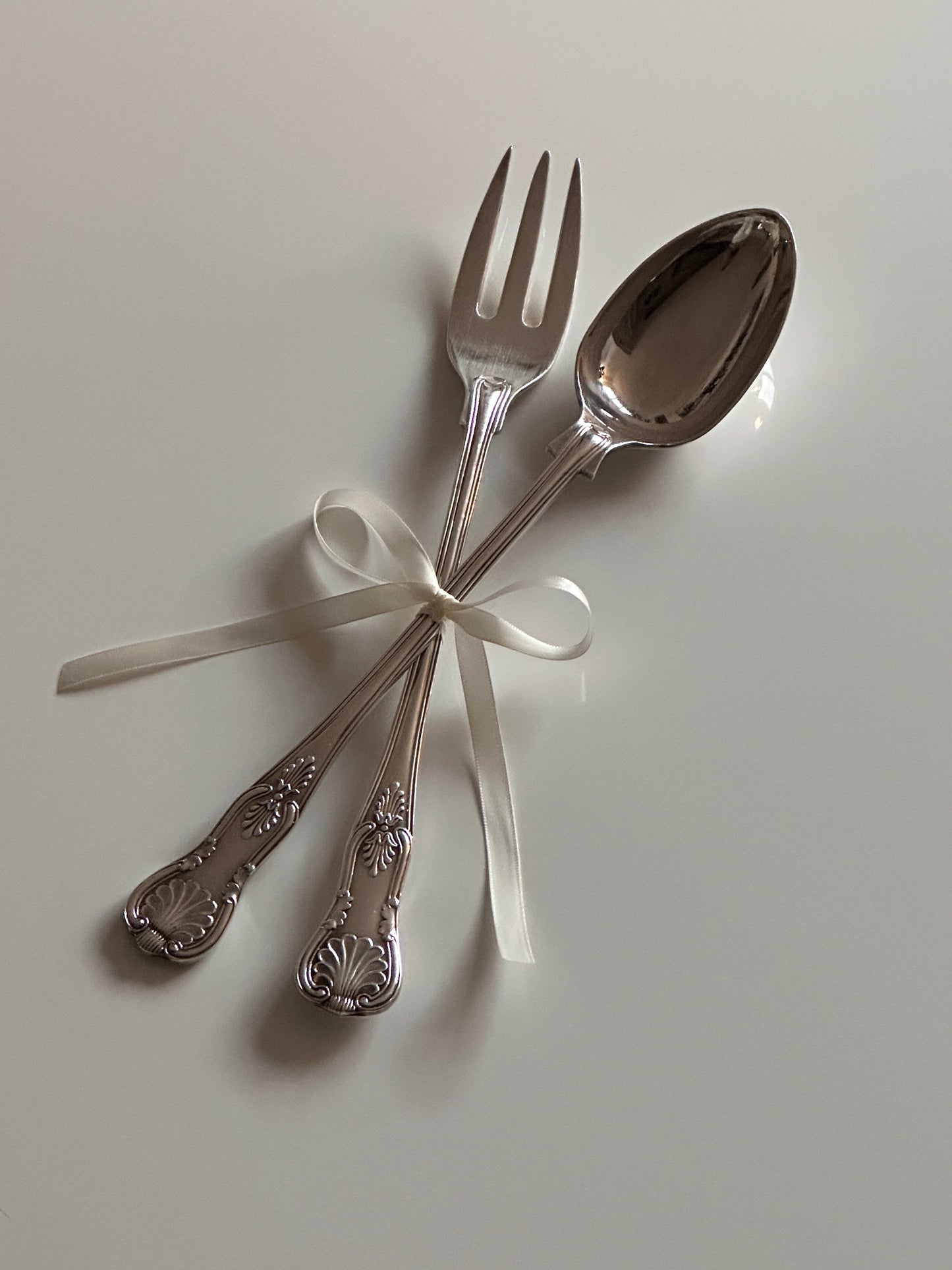 Large Silver Plate Serving Utensils