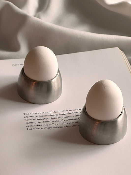 Stainless Steel Egg Cups - Set of 5