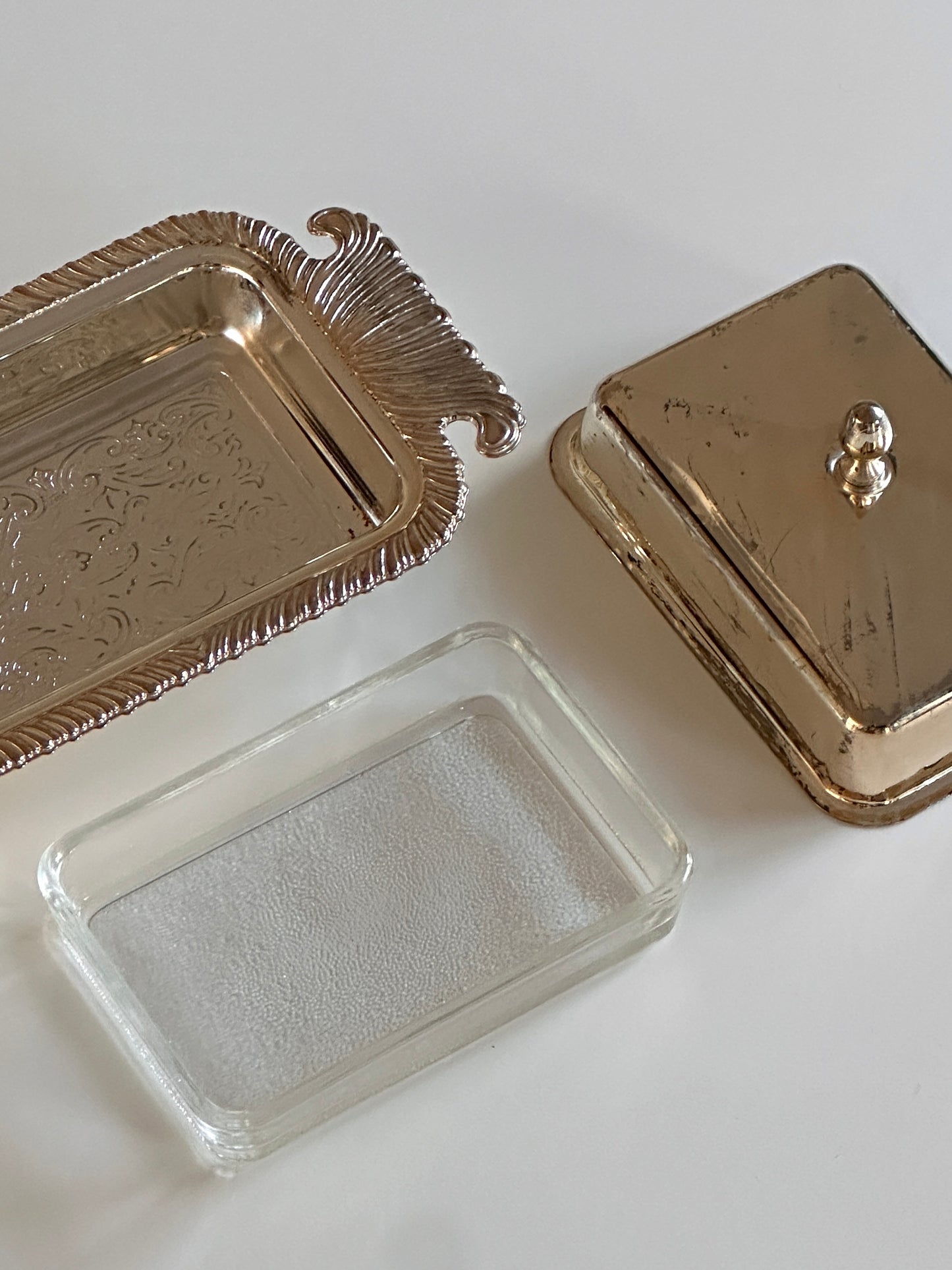 Art Deco Butter Dish