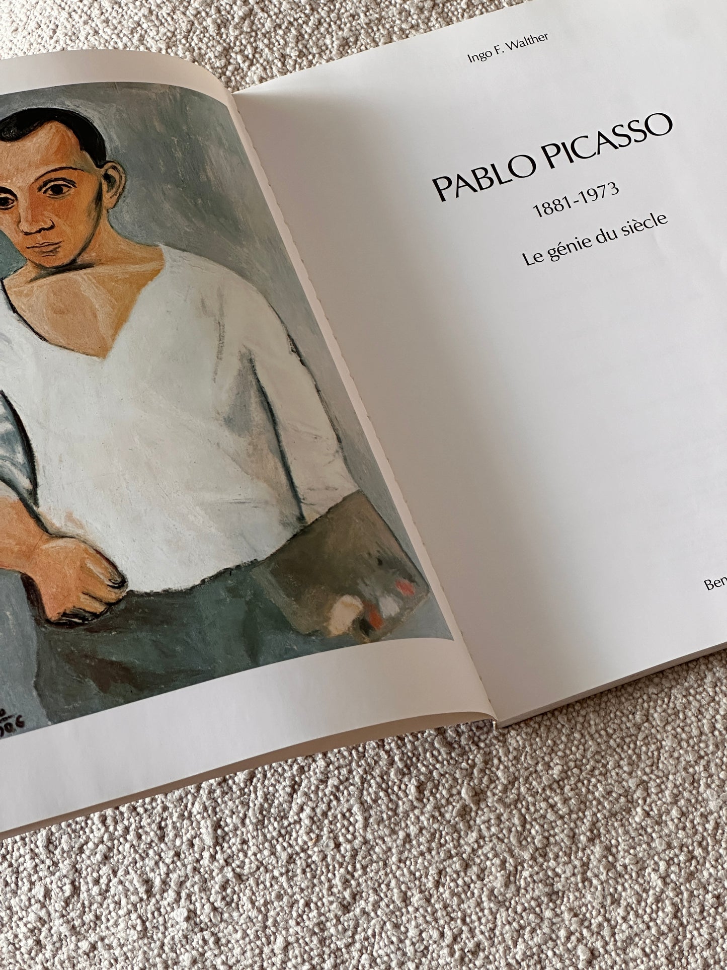 Pablo Picasso book, 1986