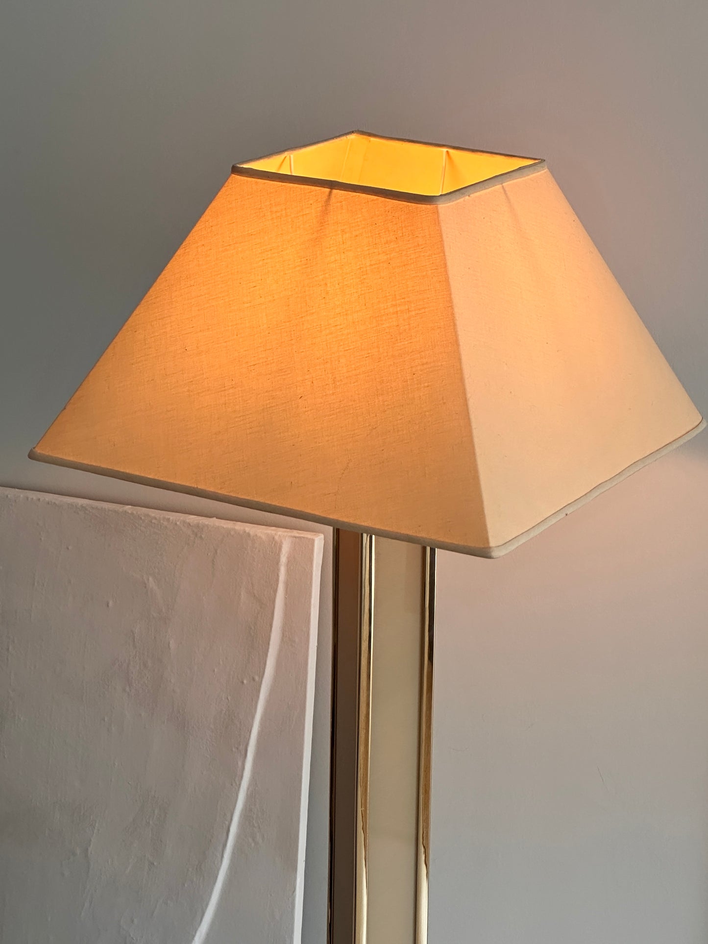 Mid-Century Chrome Floor Lamp