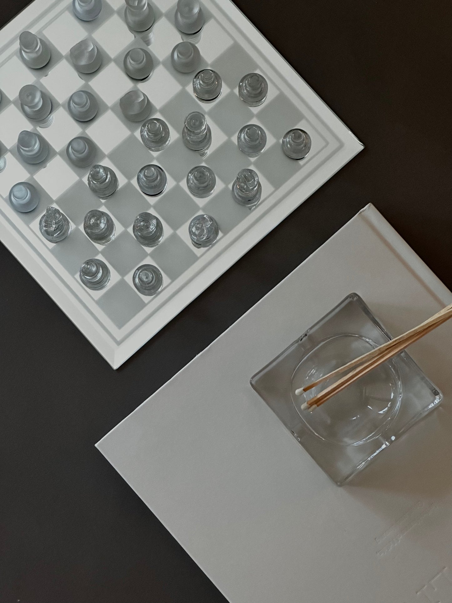 Thick Chunky Clear Glass catchall