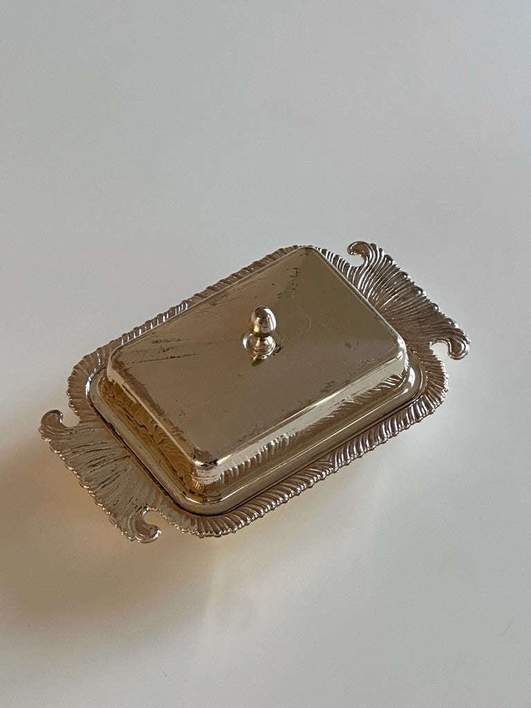 Art Deco Butter Dish