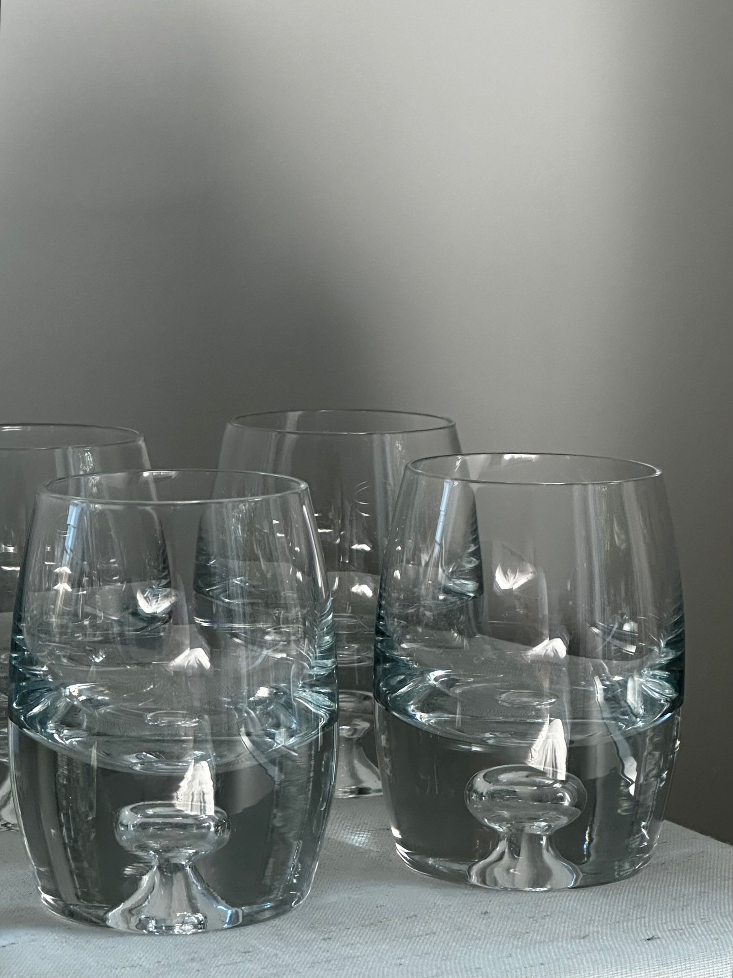 Whiskey crystal glasses (set of 6)