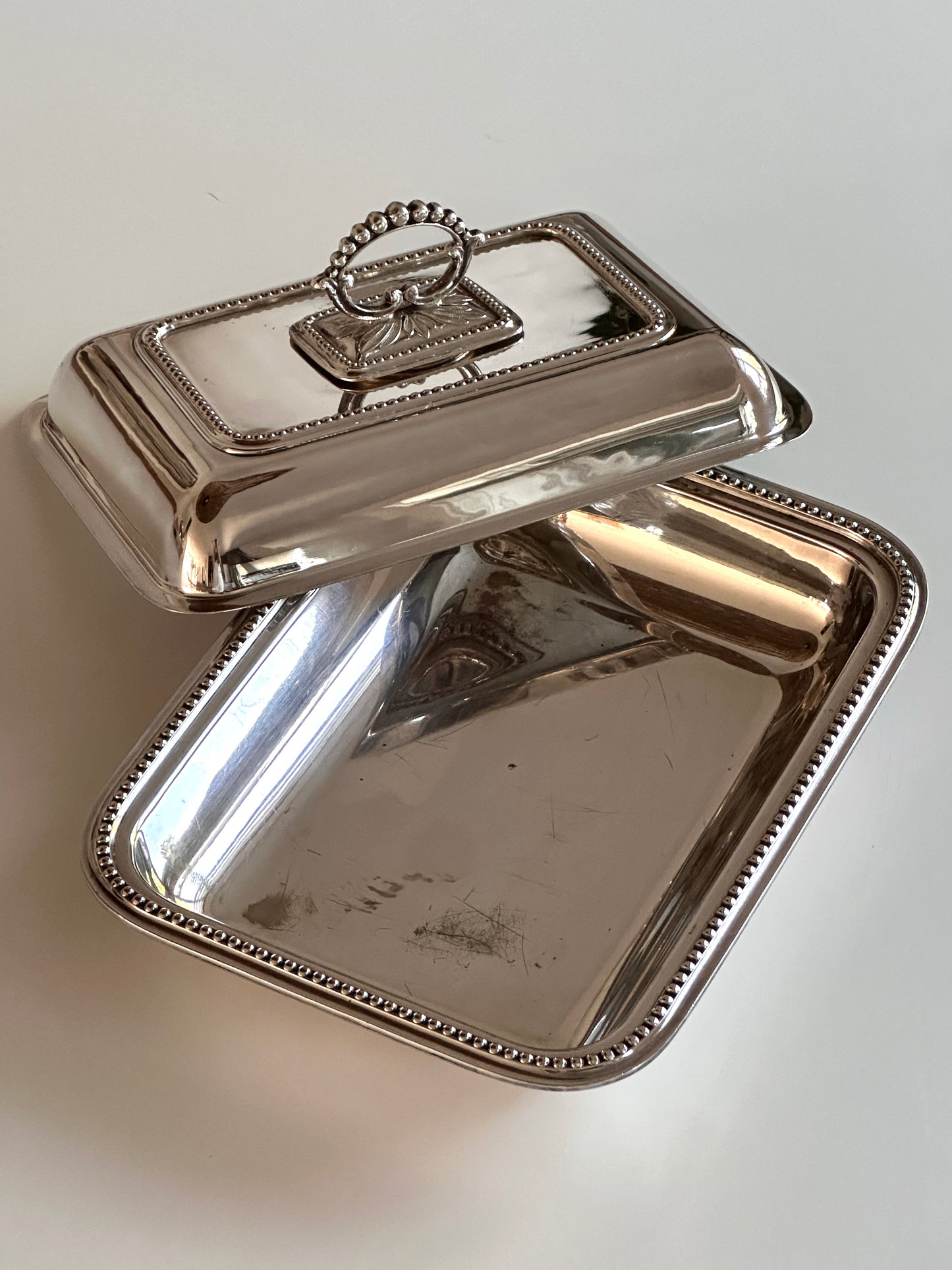 Silver Plated Entree Dish