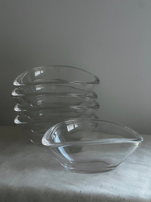 Glass Asymmetrical Bowl