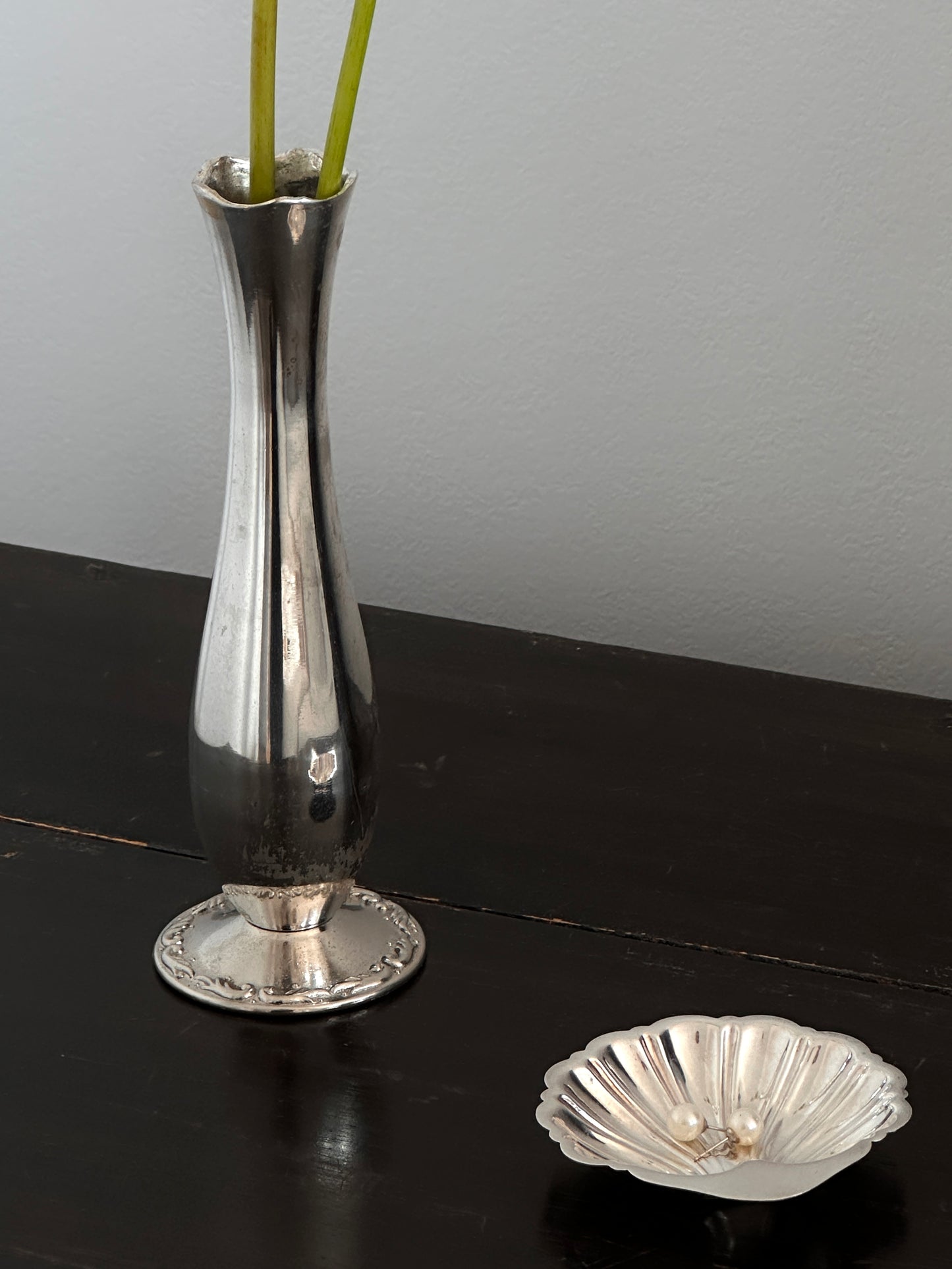 Silverplate Bud Vase