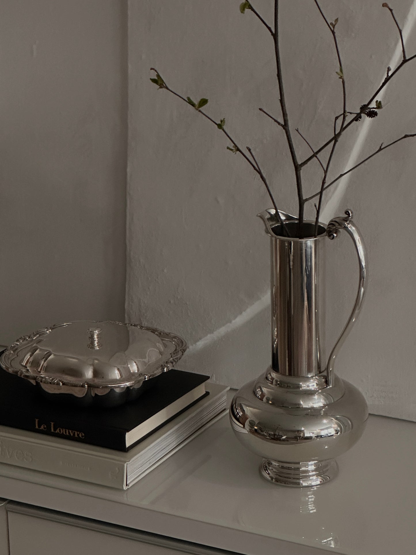 Silver Dish with Lid