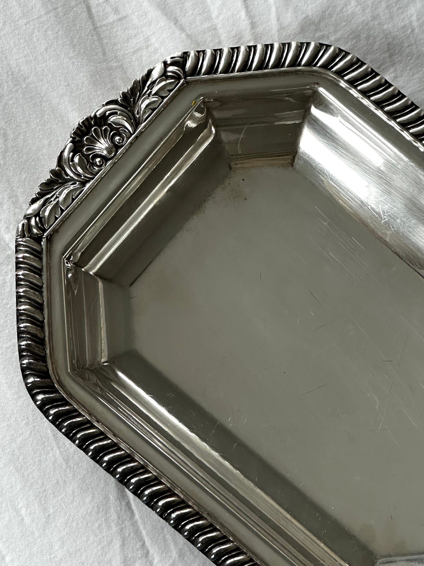 English Silver Plated Tray