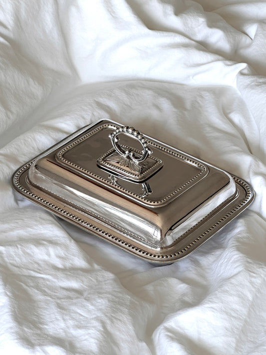 Silver Plated Entree Dish