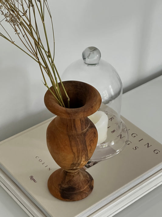 Small Wooden Vase