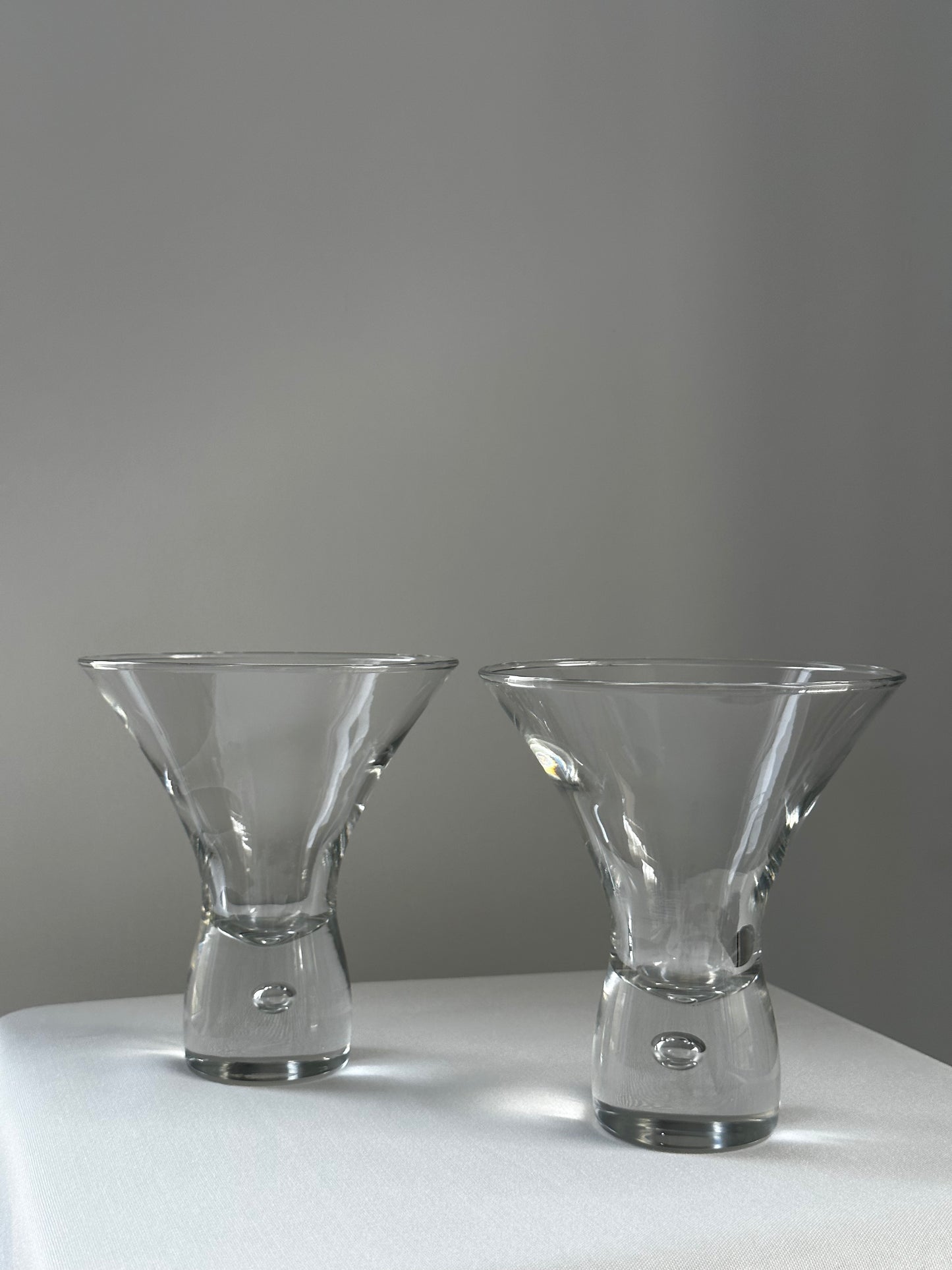 Retro martini glasses (set of 6)