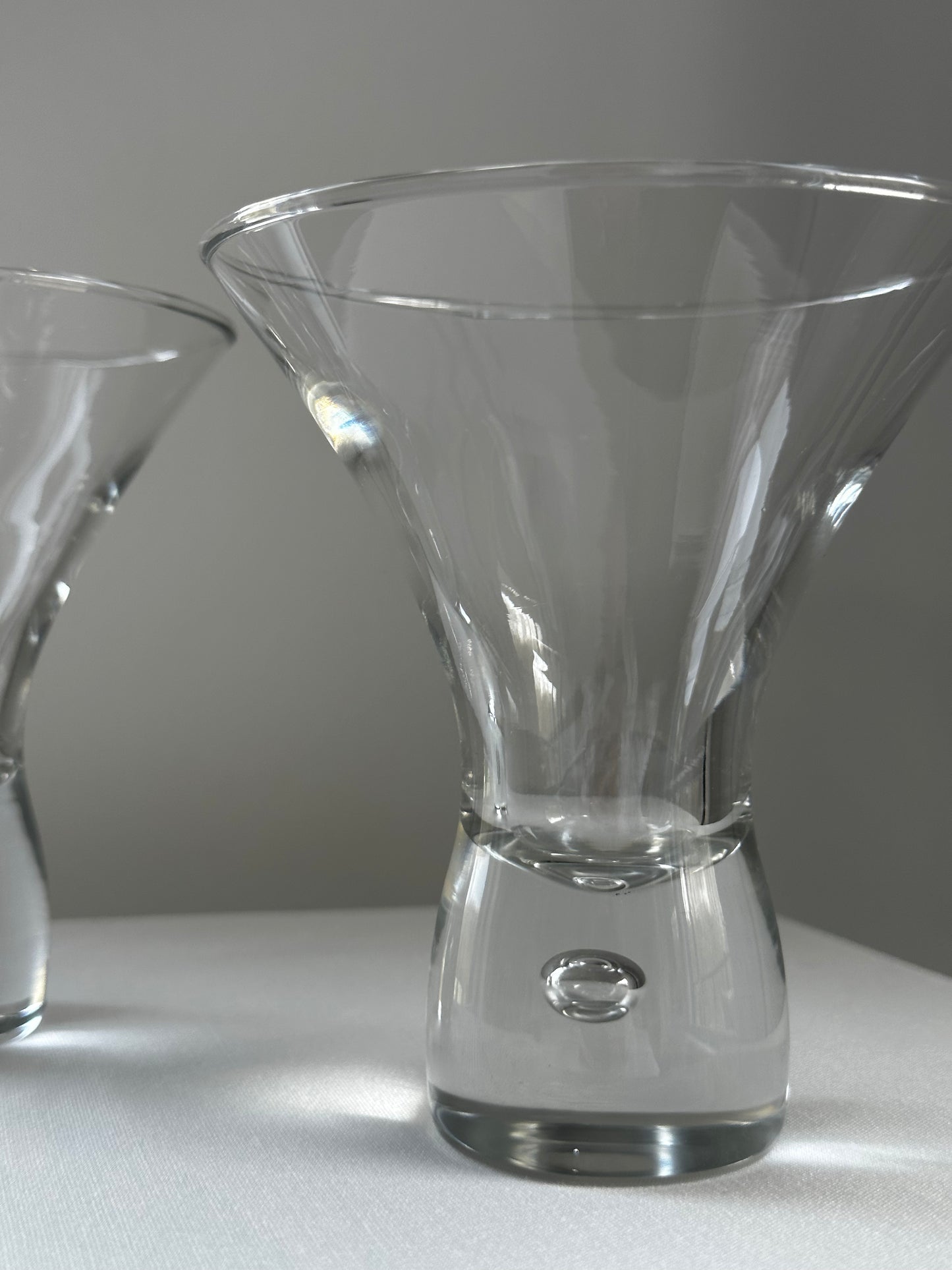 Retro martini glasses (set of 6)