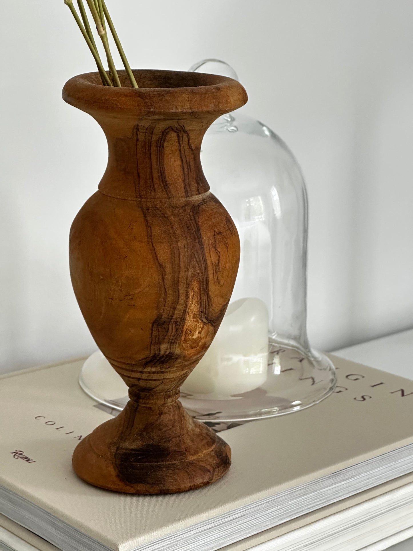 Small Wooden Vase