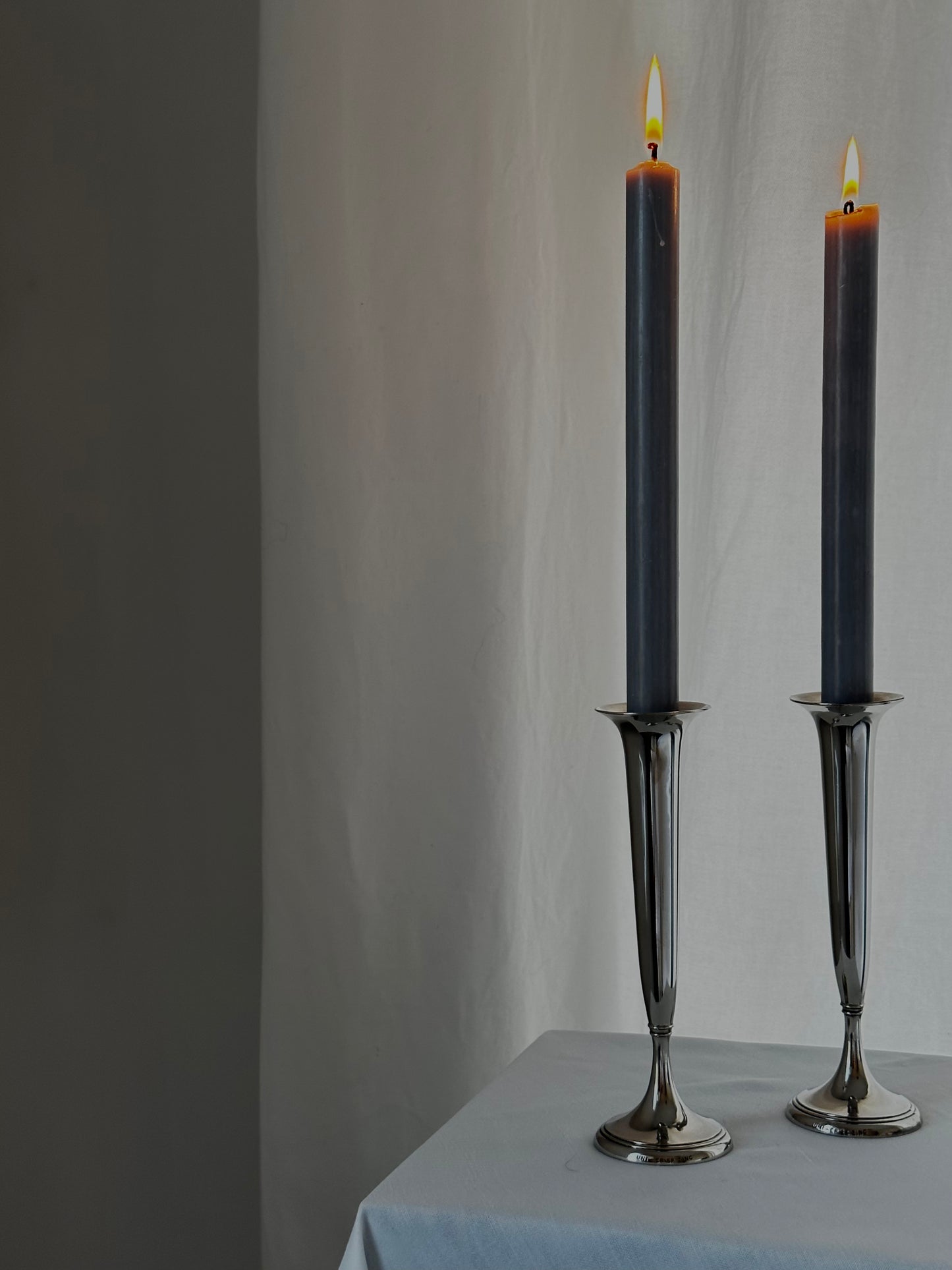 Vintage candle holders (set of 2)