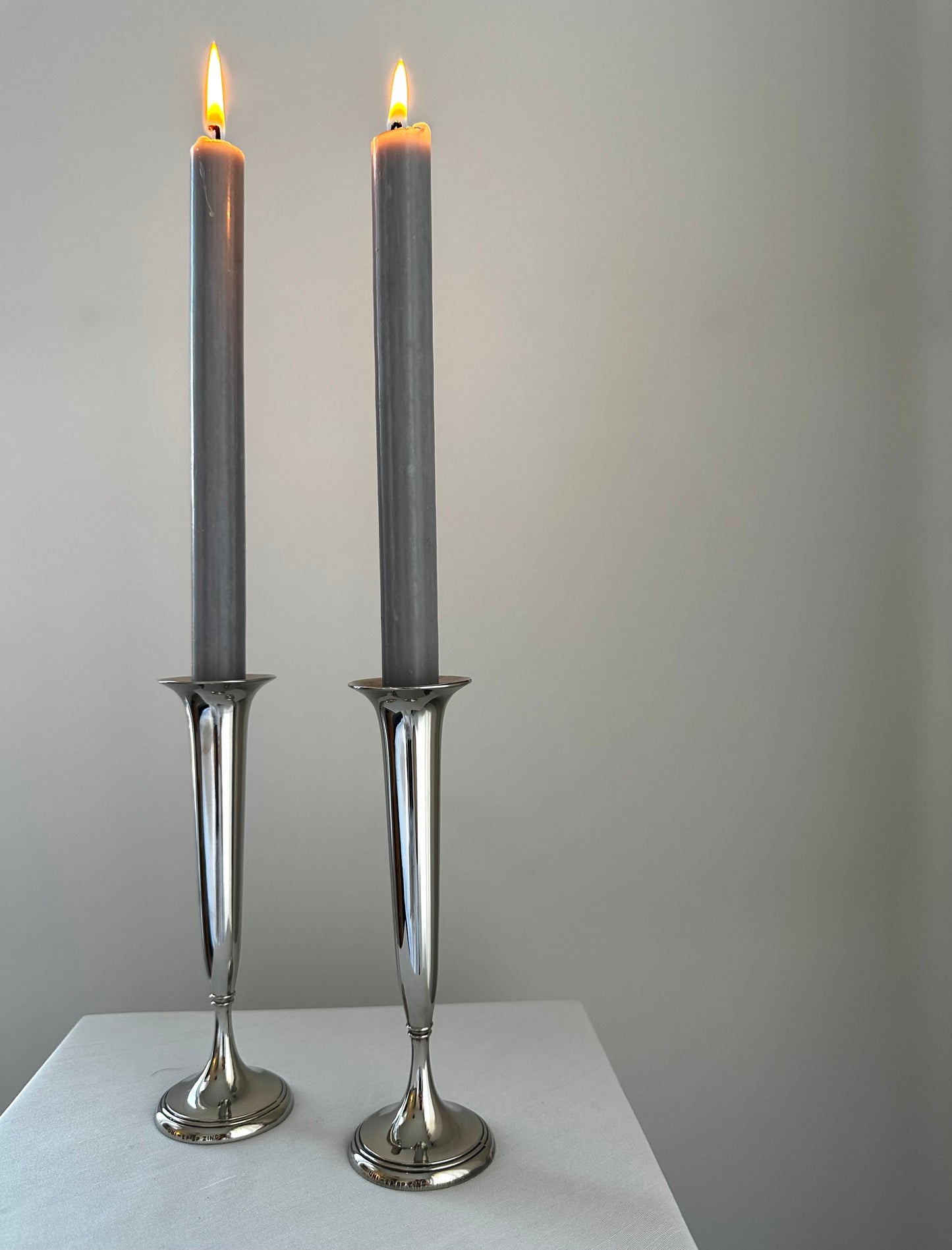 Vintage candle holders (set of 2)