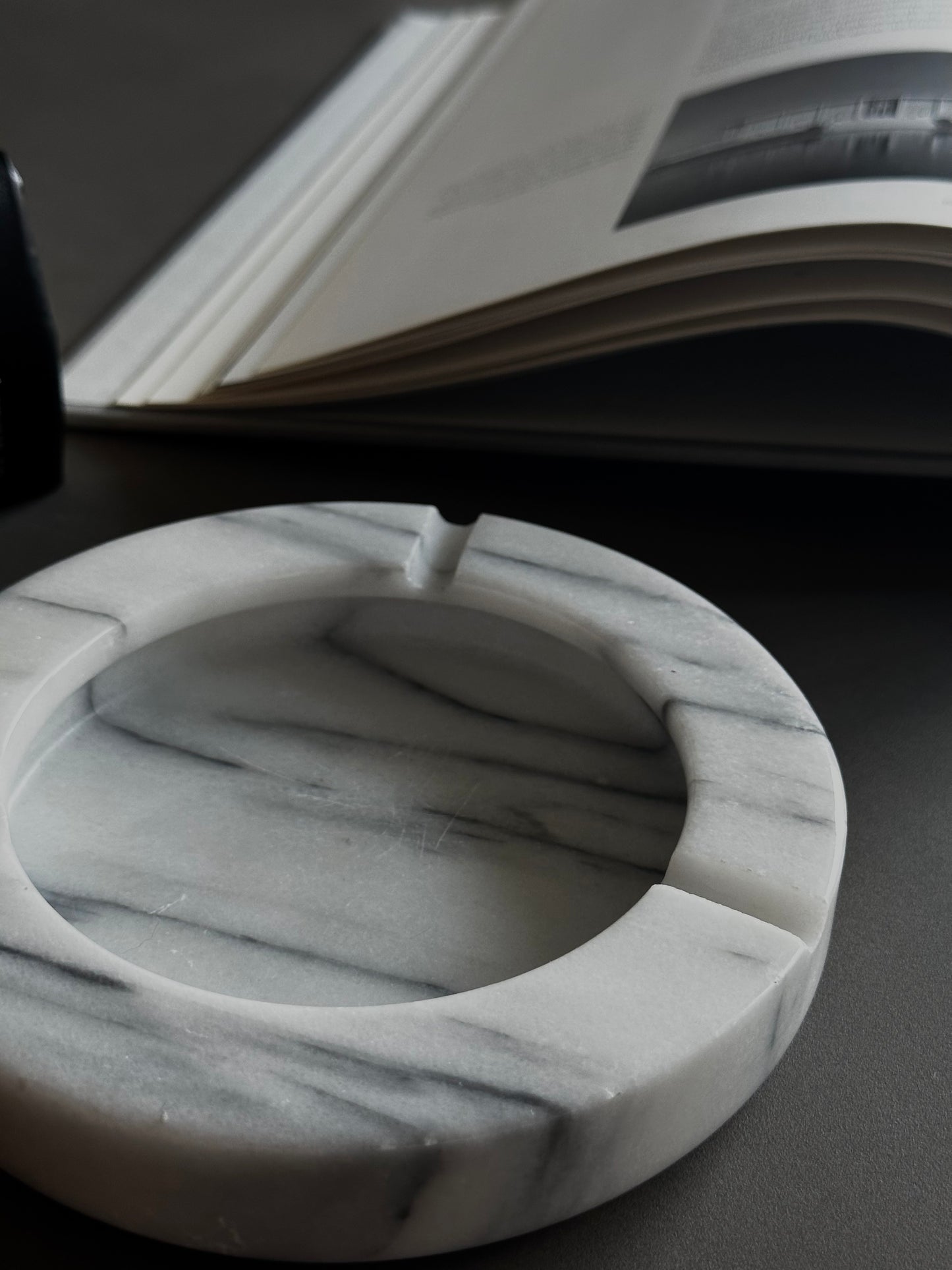 Carrara Marble Catchall