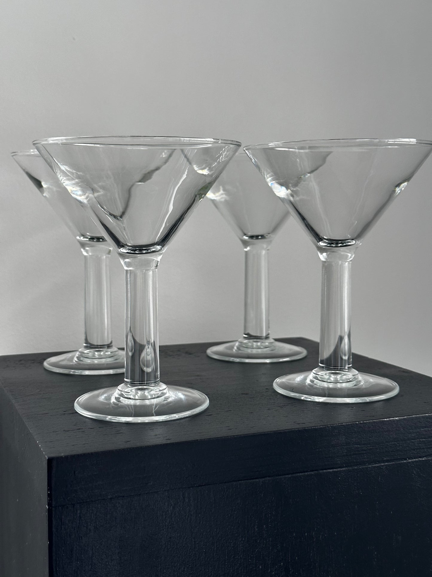 Retro martini glasses (set of 4)